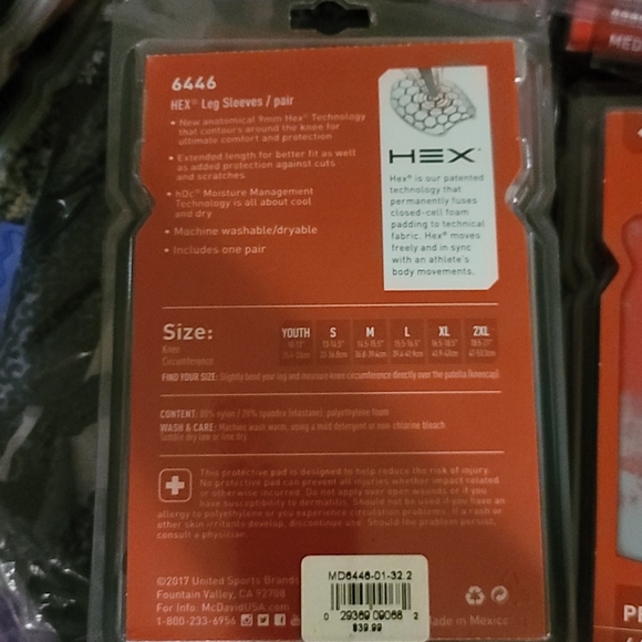 McDavid Protective Pads - Picture 2 of 2